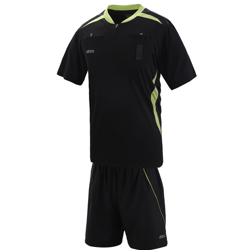 百诺达 足球裁判员服装套服 XL 黑色 百诺达足球
