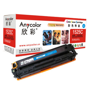 欣彩(Anycolor)AR-1525C(专业版)CE321A 蓝色硒鼓 128A适用惠普HP CM1415fn fnw