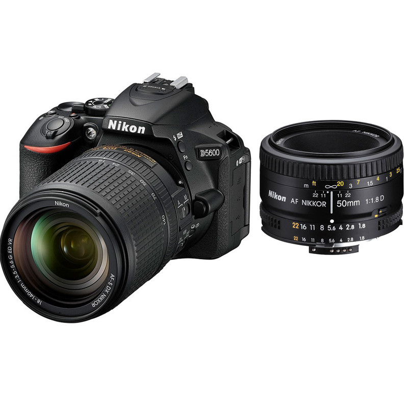 尼康(Nikon)数码单反相机 D5600 (18-140mm V