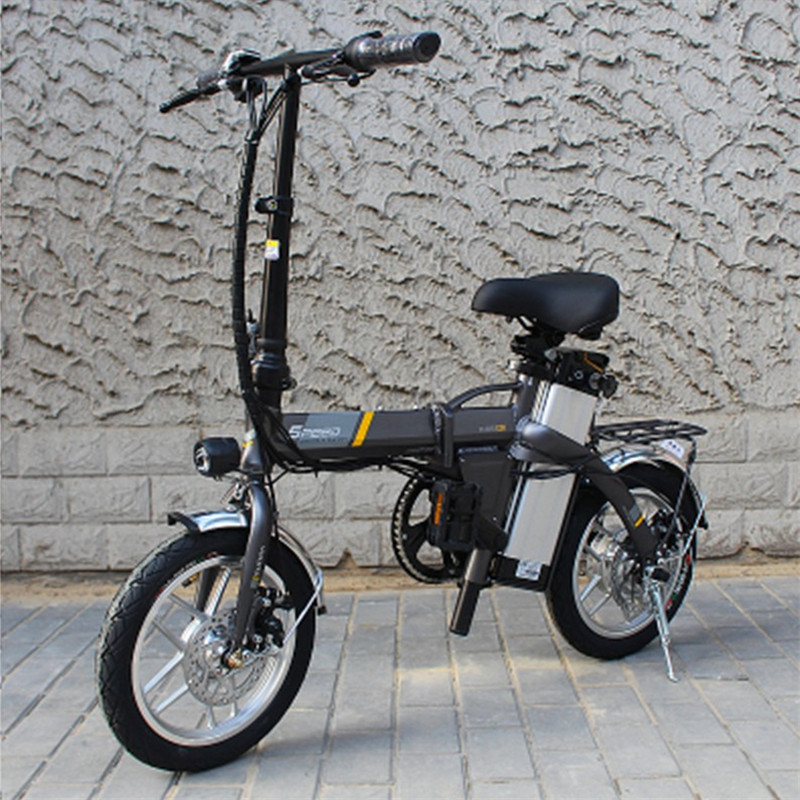 日阳光电动折叠自行车男女式成人代步代驾车锂