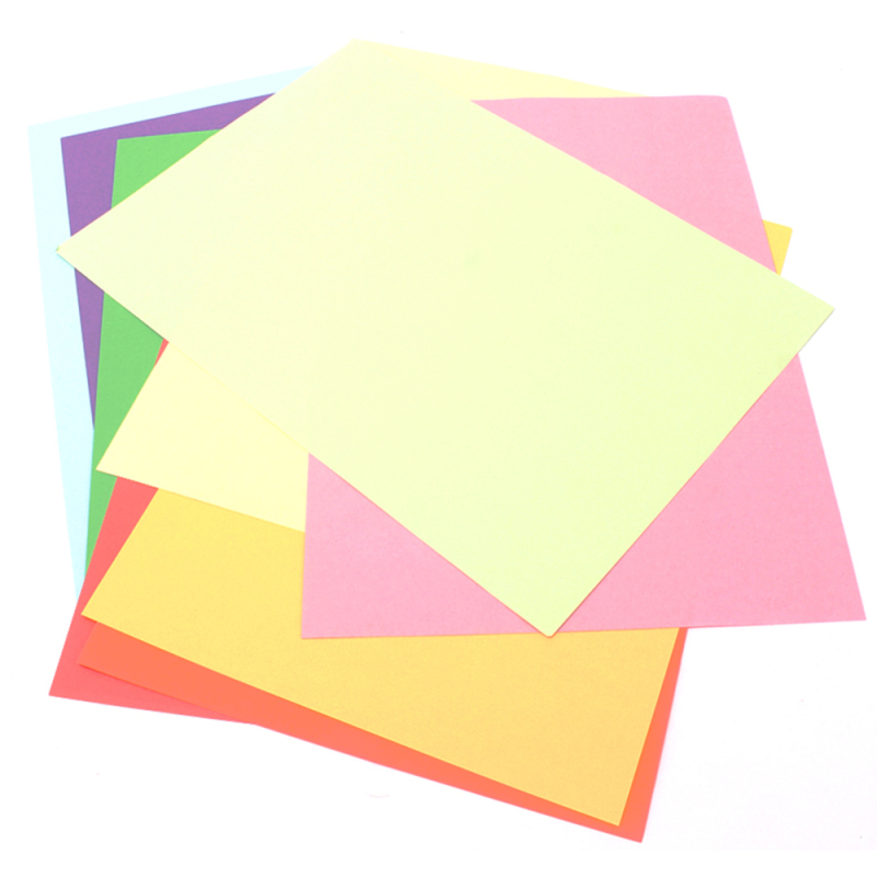 驰鹏A4 80g粉红复印纸 5包装 手工折纸彩色千纸鹤纸 儿童剪纸彩色卡纸 打印纸 复印纸