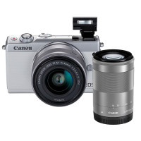 佳能(Canon)M100(15-45+55-200)微单\/单电和