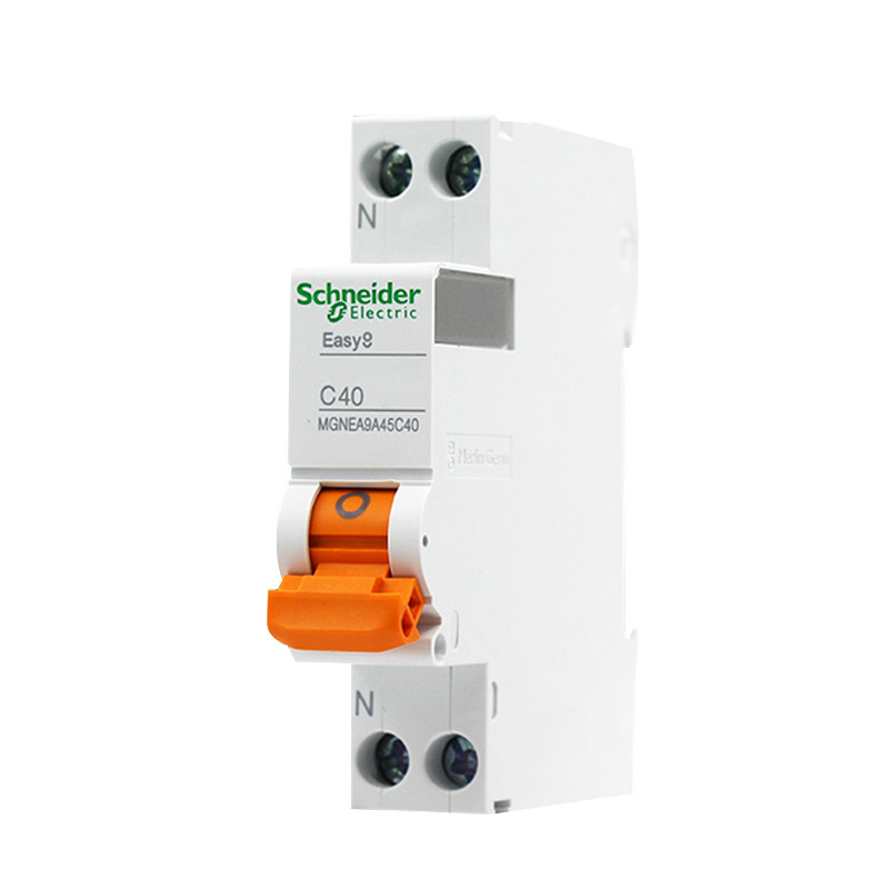 施耐德电气(schneider electric)断路器 家用空开e9系列1p n 双进双出