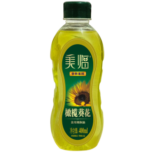 [苏宁易购超市]美临 橄榄葵花调和食用油(含18%特级初榨橄榄油 )400ml