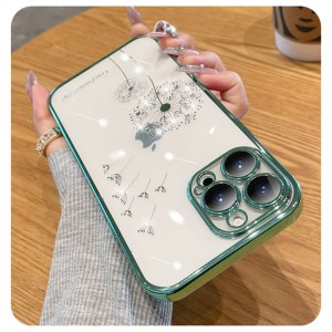 苹果14手机壳iphone13promax硅胶12透明水钻壳