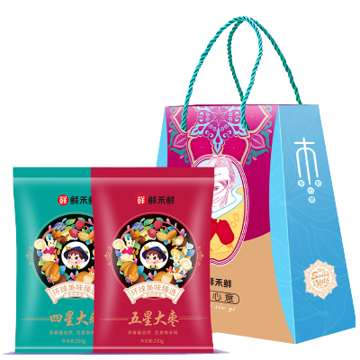 鲜禾鲜 1500g 多彩心意大枣礼盒C款