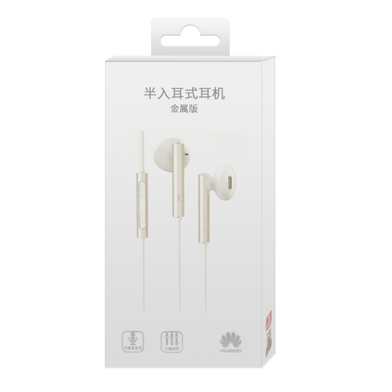 AWEI)原装三键线控带麦半入耳式耳机AM116(