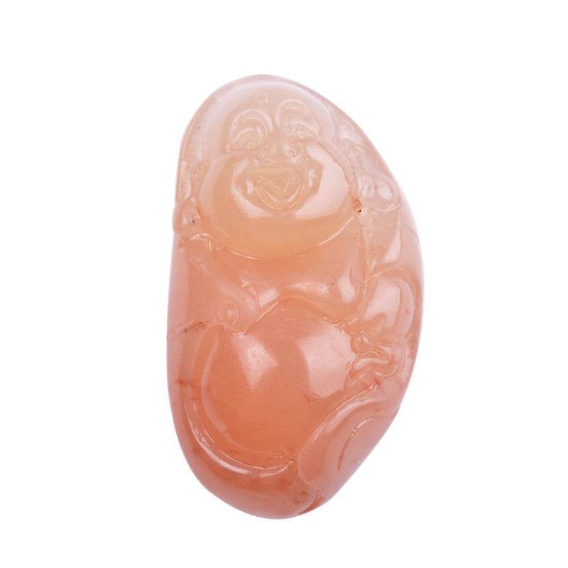 域石珍藏馆 新疆金丝玉原石吊坠玉佛天然玉石