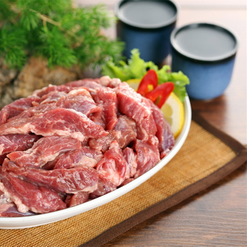 猪护心肉500g 两份起拍 新鲜肉类 cf