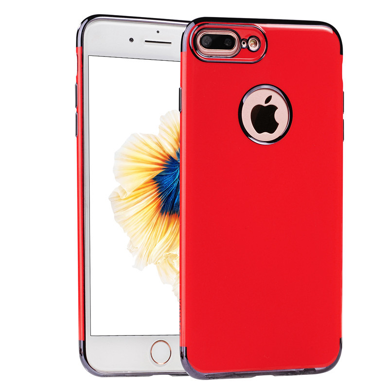 酷猫 苹果7Plus炫红手机壳新款保护套 iPhone7