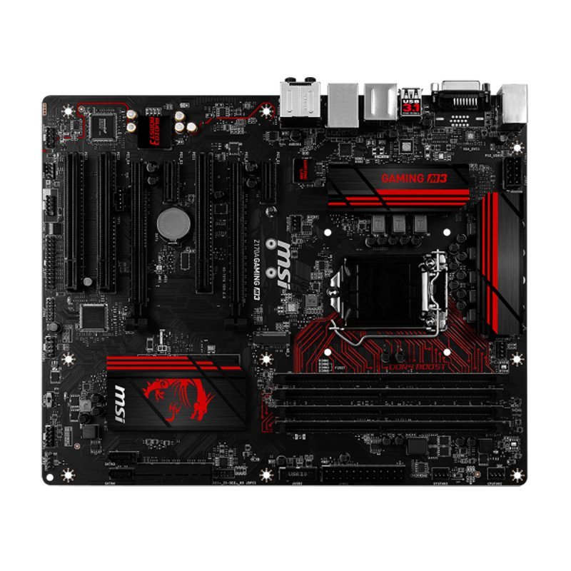 微星(msi)z170a gaming m3主板 (intel z170/lga 1151)全新z170游戏