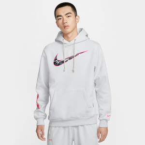 耐克(NIKE)2024冬男舒适运动休闲连帽套头衫HQ4746-016