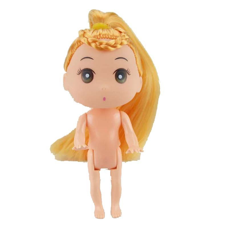 裸娃烘焙甜品台生日礼物儿童女孩玩具赠品卡通玩偶人偶亲子 迷糊娃3号