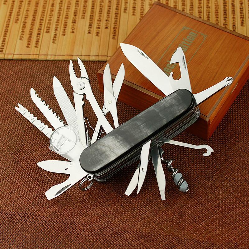 维氏 Victorinox 瑞士军刀 瑞士牛角刀面 1.6791