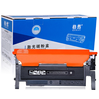格然 三星CLT-K406S黑色碳粉盒适用SAMSUNG三星CLX-3307FW C410W打印机墨盒 硒鼓 墨粉盒