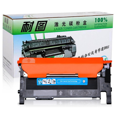 耐图 三星CLT-C406S青色碳粉盒适用SAMSUNG三星CLX-3306 CLX-3306FN打印机墨盒 硒鼓墨粉盒