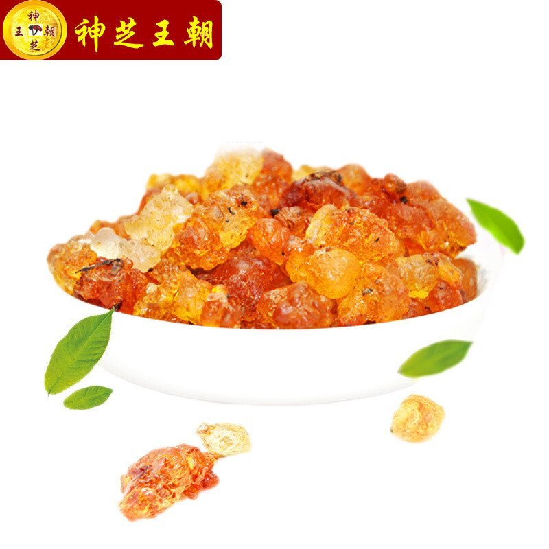 神芝王朝 天然食用桃胶野生桃胶桃花泪100g 云