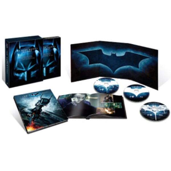 预售正版蓝光BD电影 蝙蝠侠黑暗骑士三部曲蓝