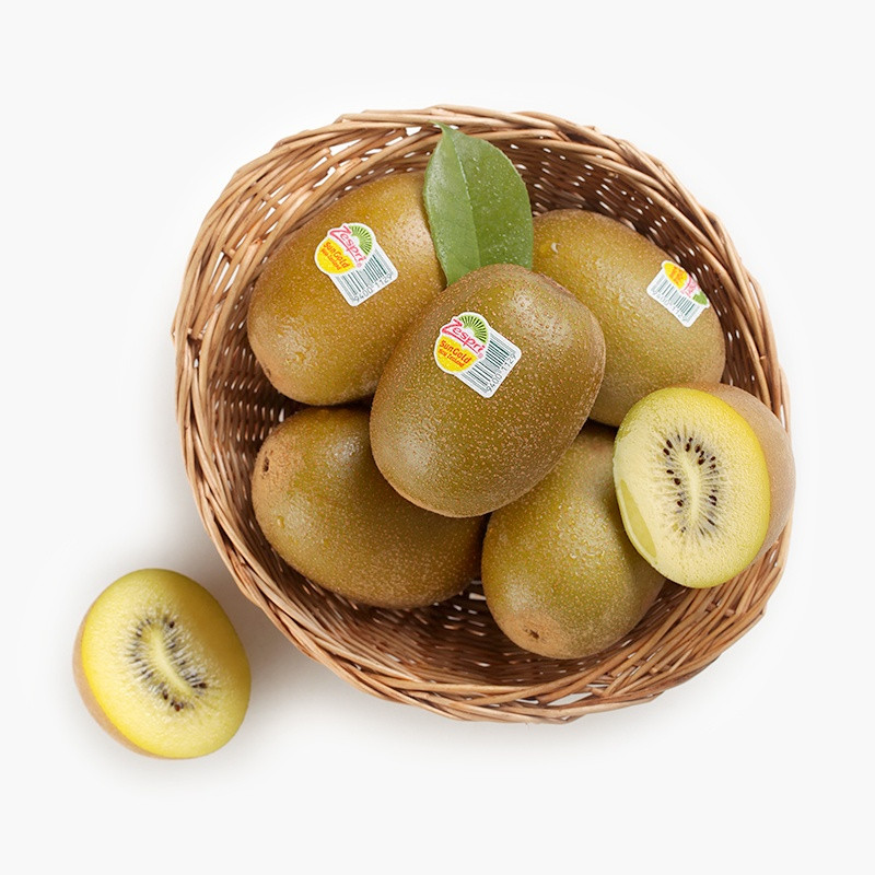 果郡王 新西兰佳沛金果原箱22粒 巨无霸黄心奇