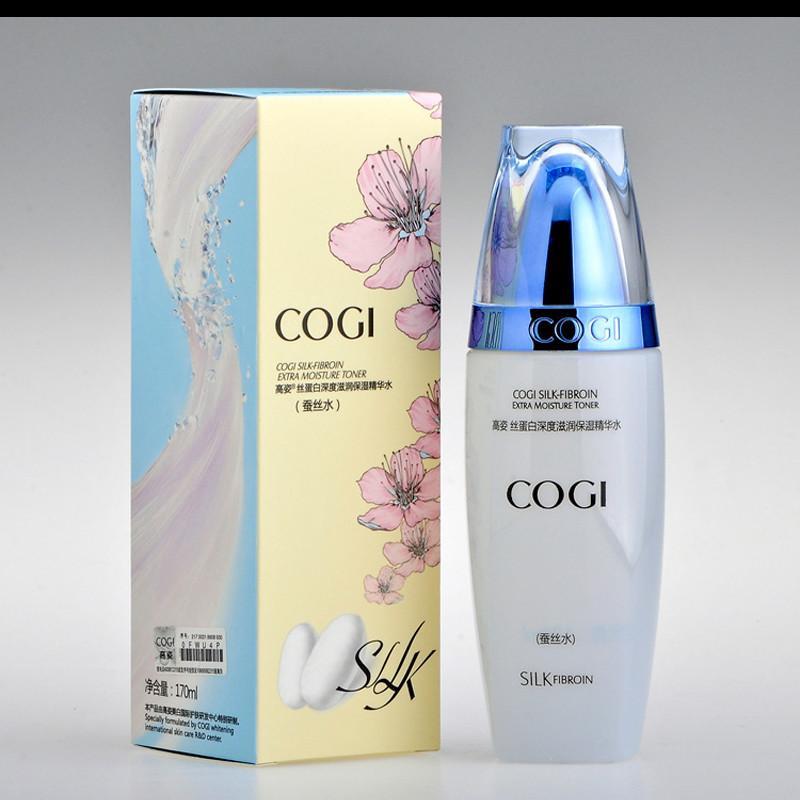 高姿cogi丝蛋白套组蚕丝水170ml乳液120g丝蛋白修容bb40g专柜正品