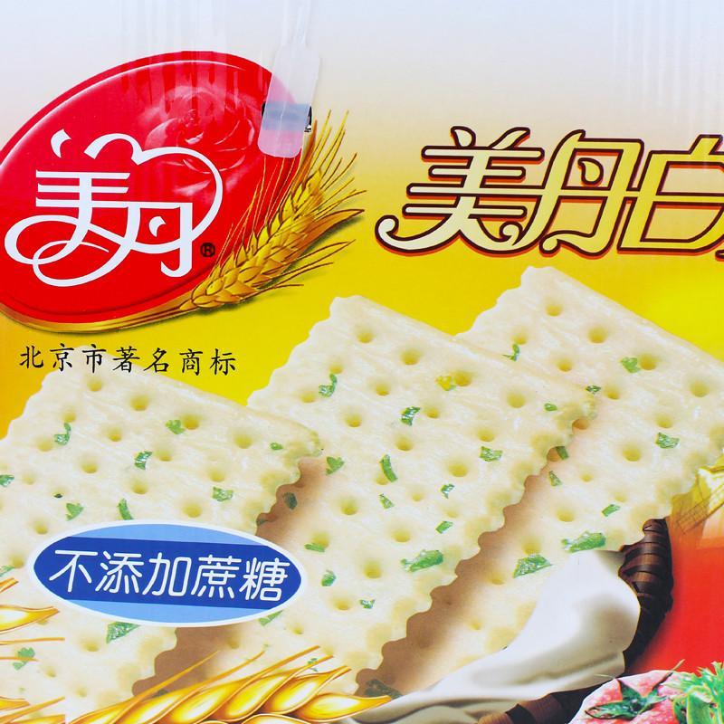 美丹白苏打蔬菜饼干1500g不添加蔗糖