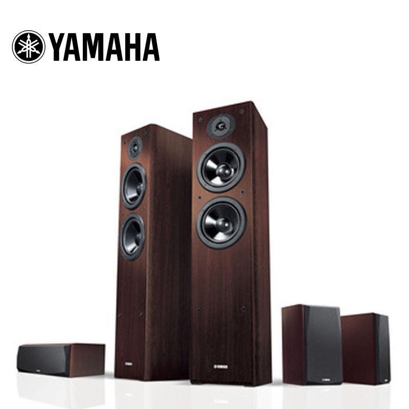 yamaha/雅马哈 ns-f51家庭影院主音箱中置环绕音响音箱ns-51五件套