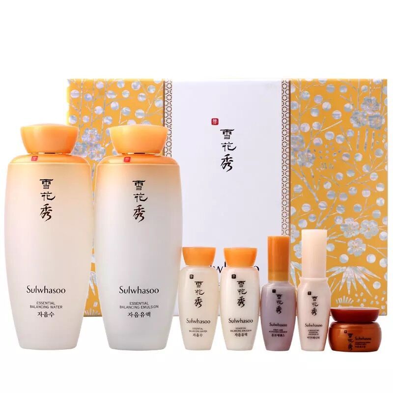 苏宁国际 sulwhasoo/雪花秀滋阴 水乳两件套装滋盈正装套盒