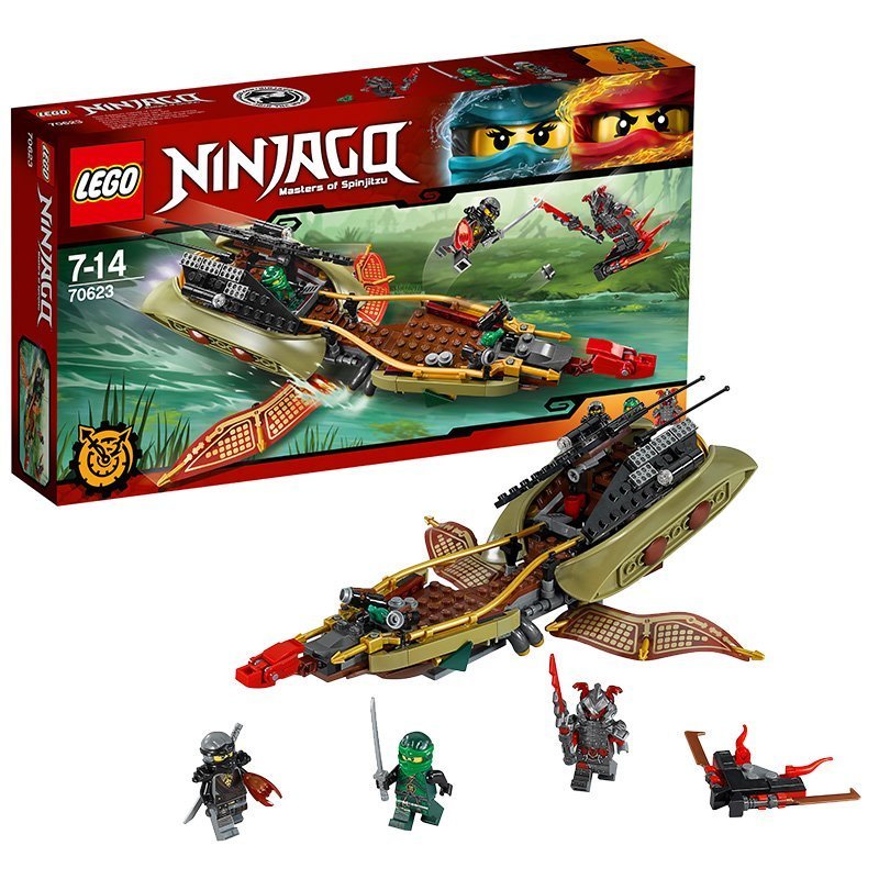 1月新品lego乐高幻影忍者系列忍者命运飞影号l70623小