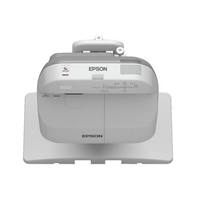 爱普生(epson)超短焦互动投影机投影仪 cb-585w投影机 双hdmi投影仪双