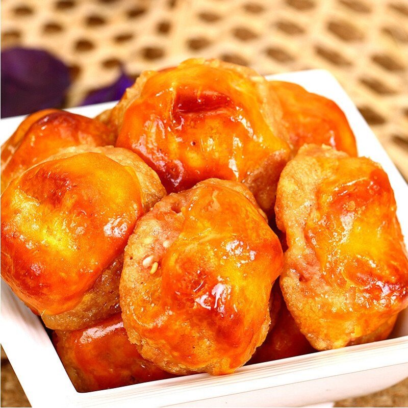 广东特产咀香园鸡仔饼正宗广州小凤饼200g下午茶点心糕点零食饼干