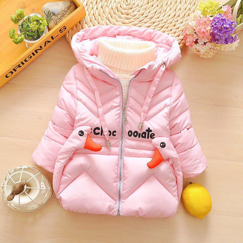 儿童加厚冬装棉衣1-3小童冬季休闲棉服女童棉