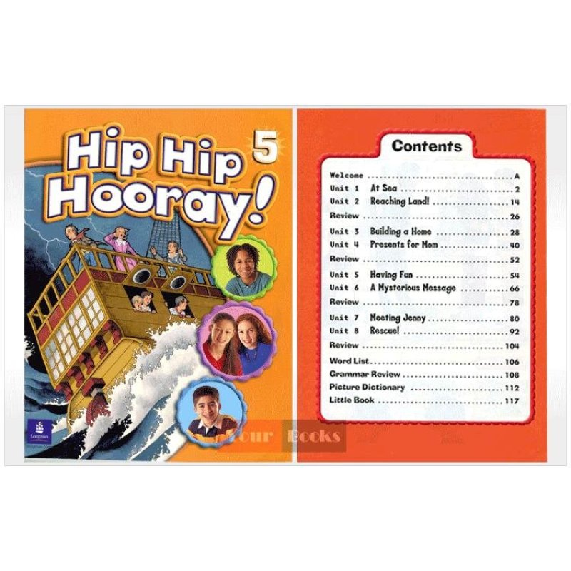 文3H少儿英语旧版教材第5级 hip hip hooray课