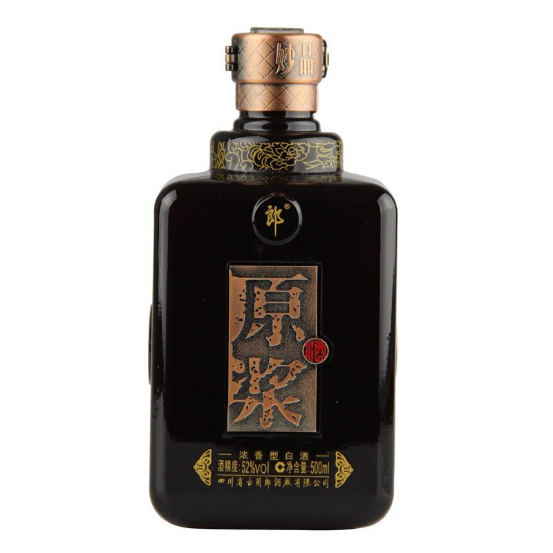 白酒 郎酒集团 原浆酒 妙品 浓香型白酒 52度 500ml