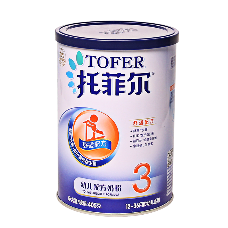 伊利托菲尔幼儿配方3段405克奶粉 伊利3段奶粉【价格 图片 品牌 报价】-苏宁易购伊利奶粉旗舰店