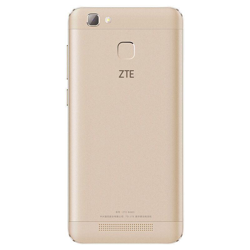 中兴(zte)远航4s ba611t 移动/联通双4g 智能手机 双卡双待 金色(3gb