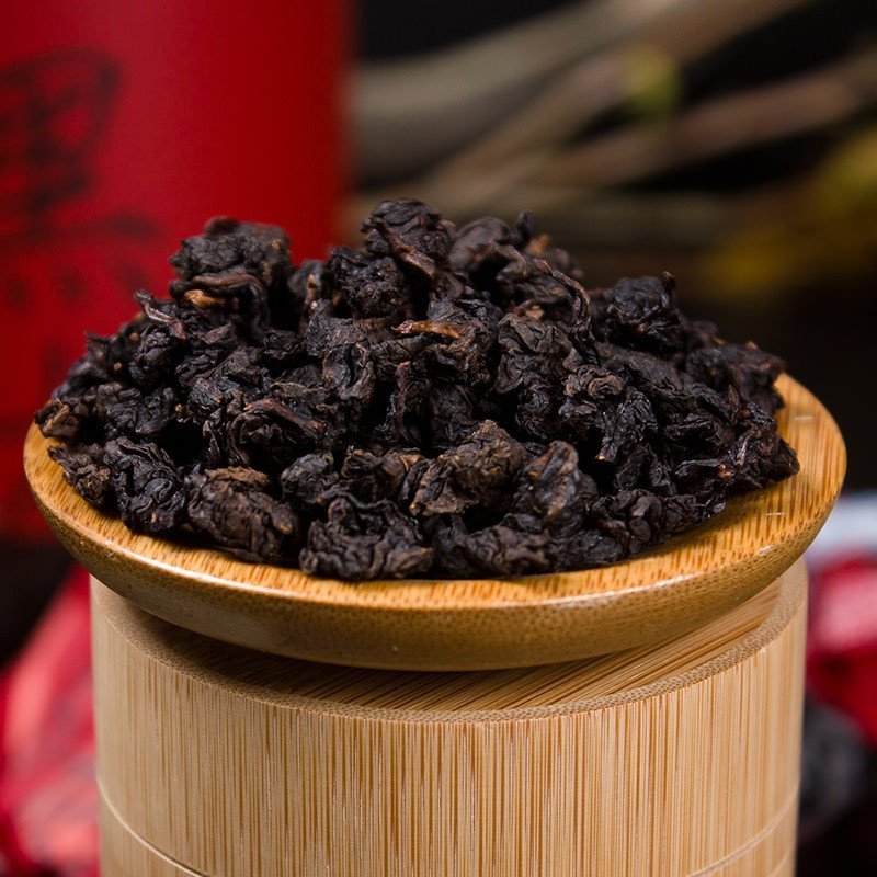 【五虎】买2送1油切黑乌龙茶叶 原叶木炭技法黑乌龙 好身材就这么简单图片