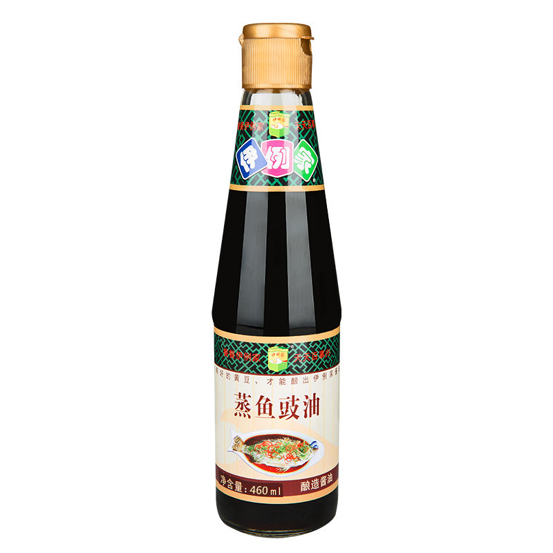 【中华特色馆】伊例家酱油蒸鱼豉油460ml 生鲜剁椒鱼头调料 生抽凉拌