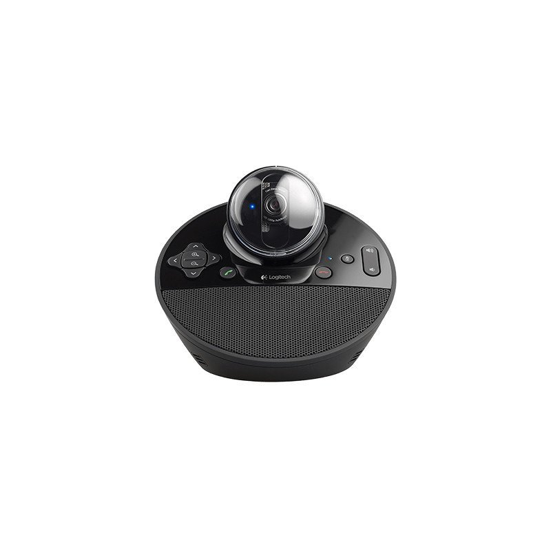 罗技(logitech) 商务办公视频会议高清网络视频摄像头 黑色 bcc950