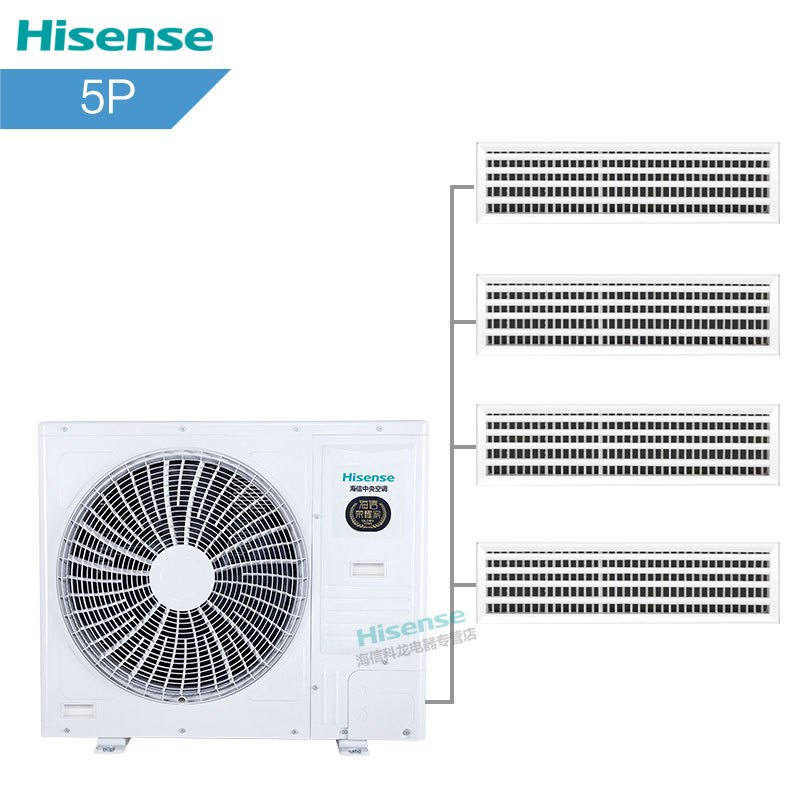 海信(hisense)家用中央空调 包含安装 多联机风管机可选配搭载5g,净化