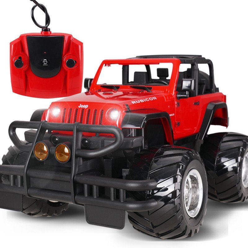 胜雄威腾遥控车模型吉普牧马人敞篷充电遥控汽