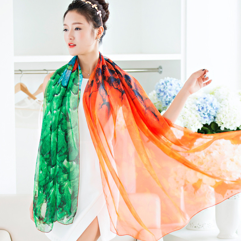 百变披肩丝巾围巾女长款多功能百搭夏季防晒外