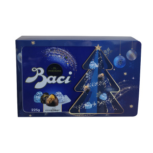 意大利Baci芭喜榛仁黑巧克力盒装225g(18颗)结婚喜糖圣诞节礼盒装