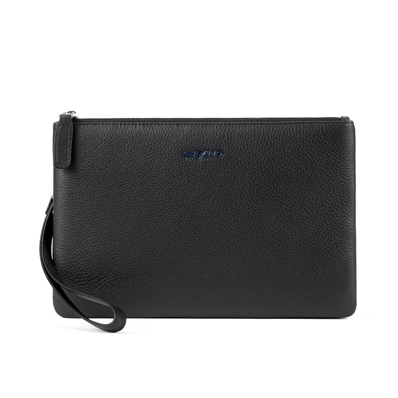 啄木鸟正品男士长款拉链钱包真皮时尚男青年手