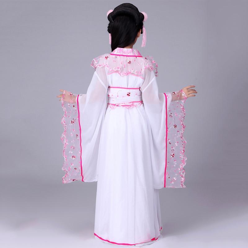 儿童古装仙女装 女童仙女装贵妃服装汉服儿童古典舞舞蹈演出服装