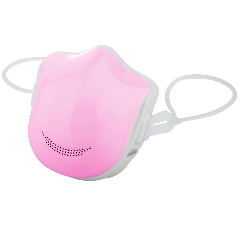 防雾霾PM2.5电动口罩智能透气呼吸阀口罩透气