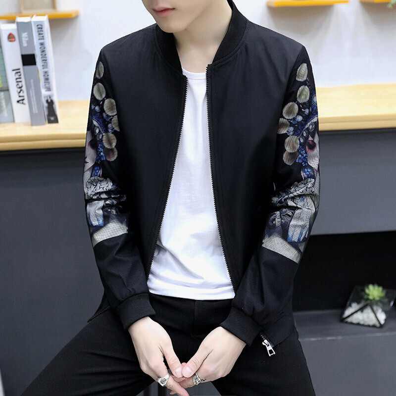 花花公子贵宾贵宾中国风码外套男矮小个子超修