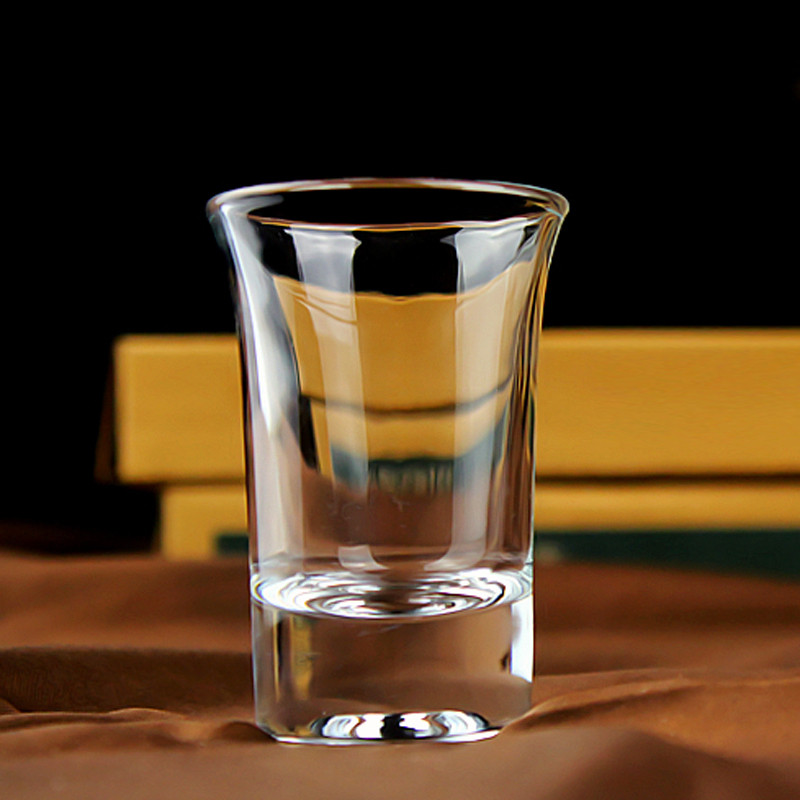 酒杯 酒具 透明玻璃杯 一口小号高脚杯 白酒杯 茅台杯
