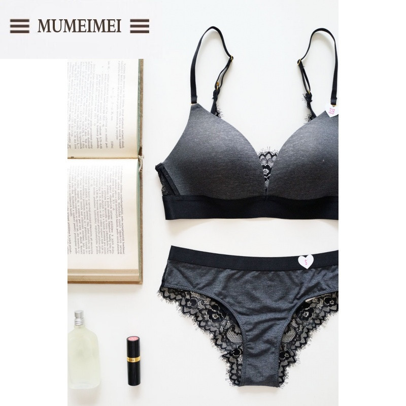 MUM舒服又好看 定型无钢圈文胸套装孕期文胸