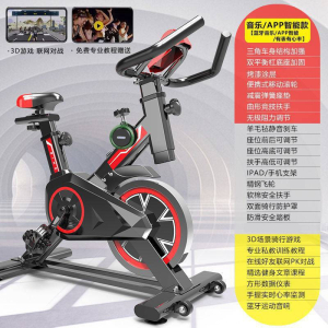 动感单车家用健身车室内智能闪电客健身器材脚踏自行车运动