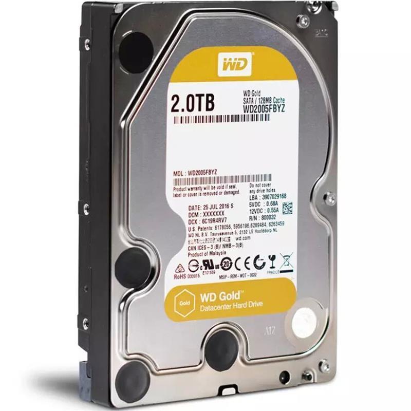 西部数据(wd)re系列 wd2005fbyz 企业级硬盘 2tb 3.
